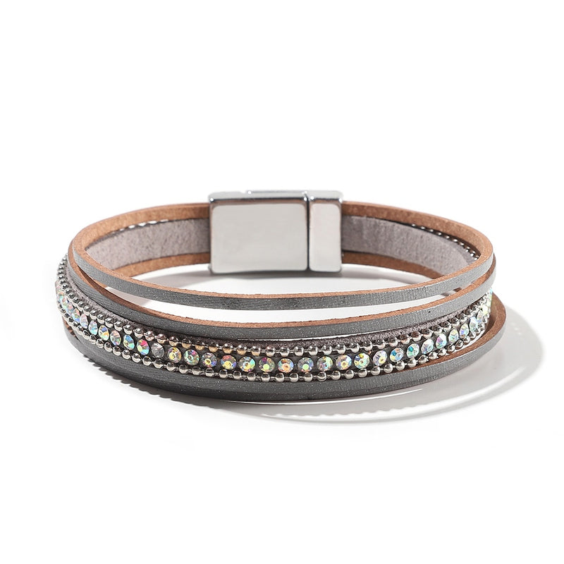 Genuine Leather Wrap Bracelet