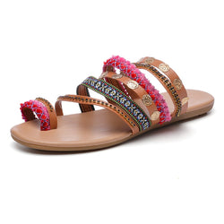 Rhinestone Strappy Sandal