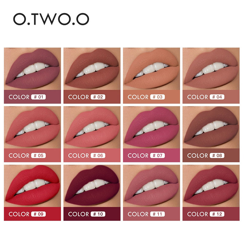 12pcs Long Lasting Lipstick