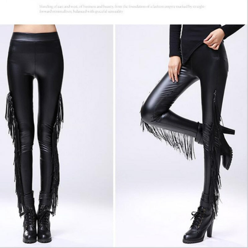 Tassel Gothic Leggings