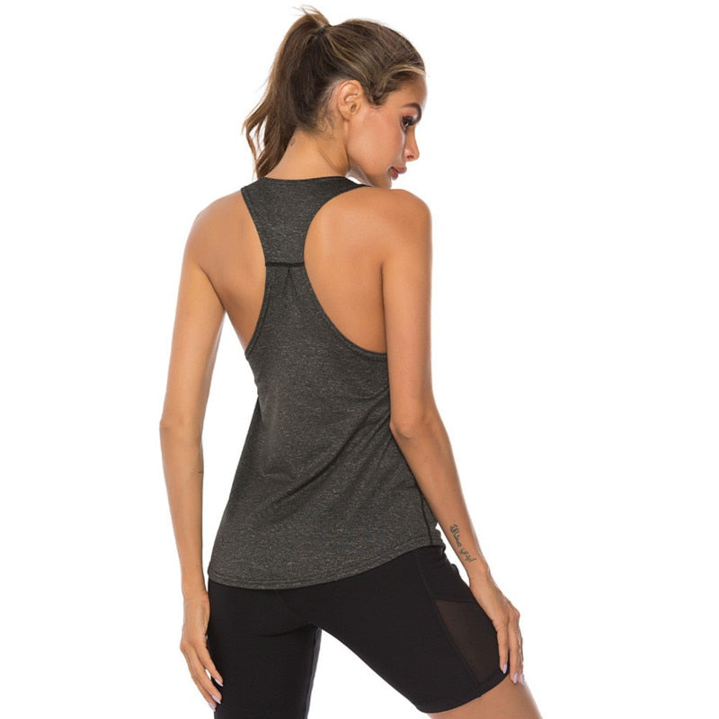 Quick-Dry Sleeveless Fitness Tank Tops