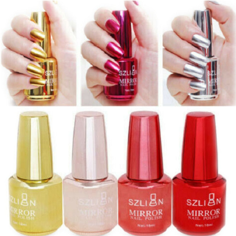 Metalic Colour Mirror Nail Polish