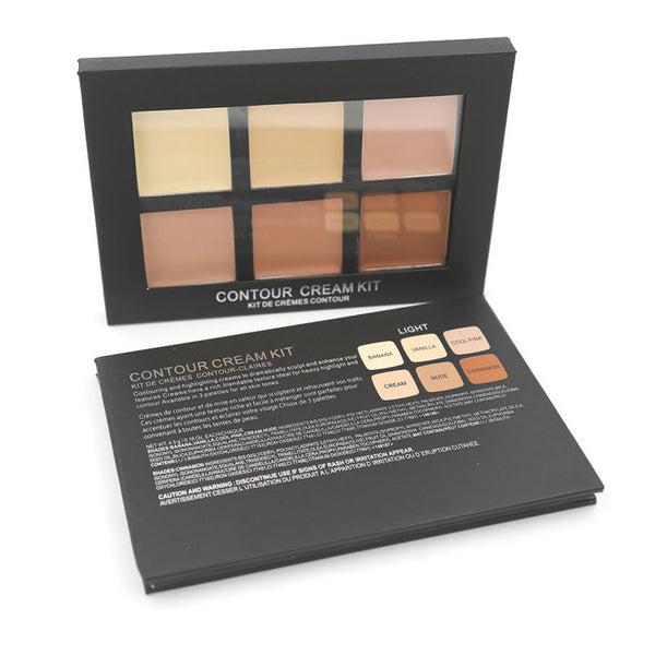 6 Colors Contour & Concealer Palette