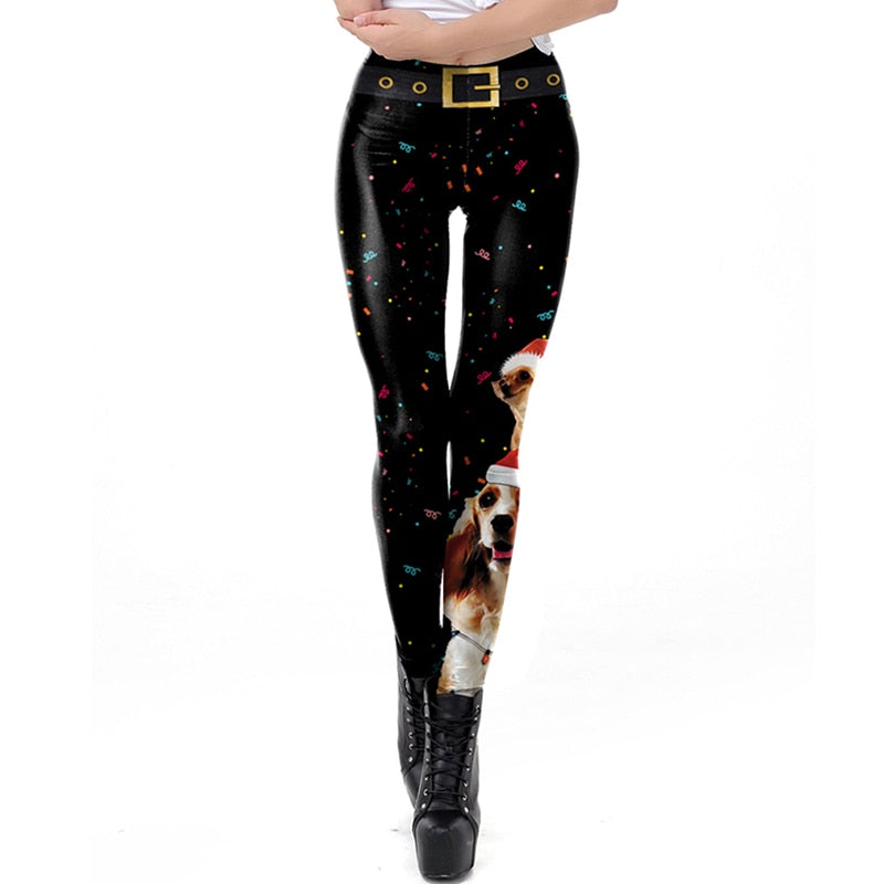 Festive Christmas Leggings