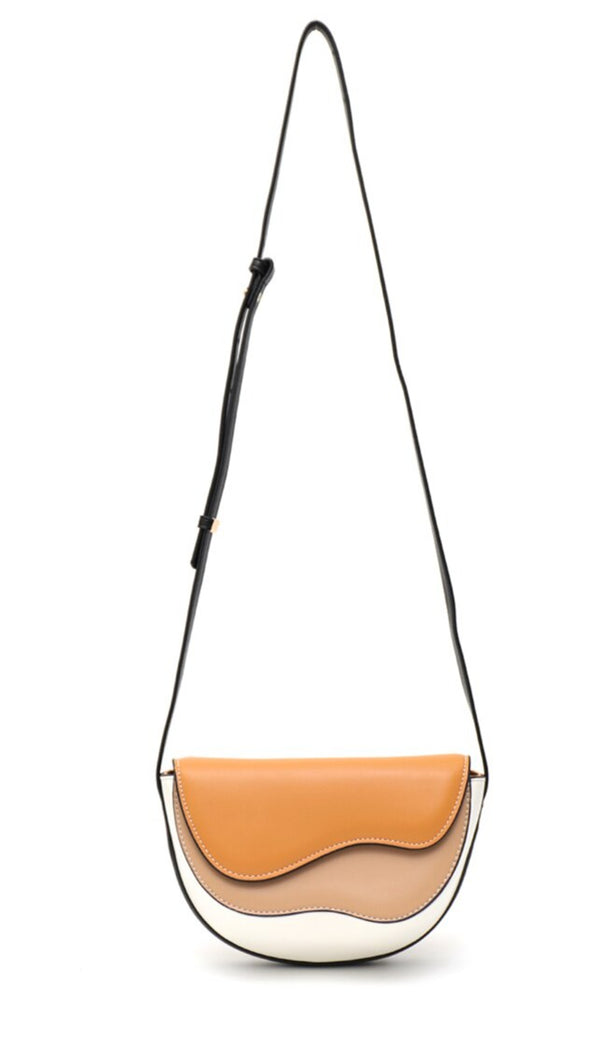 Contrast Color Crossbody Bag