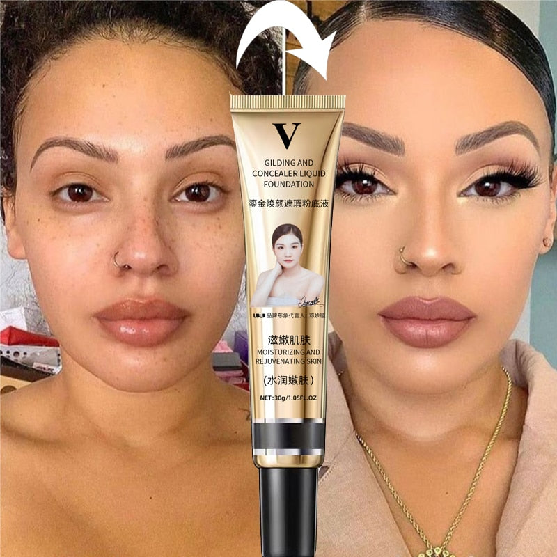 3 Colors Waterproof Liquid Foundation