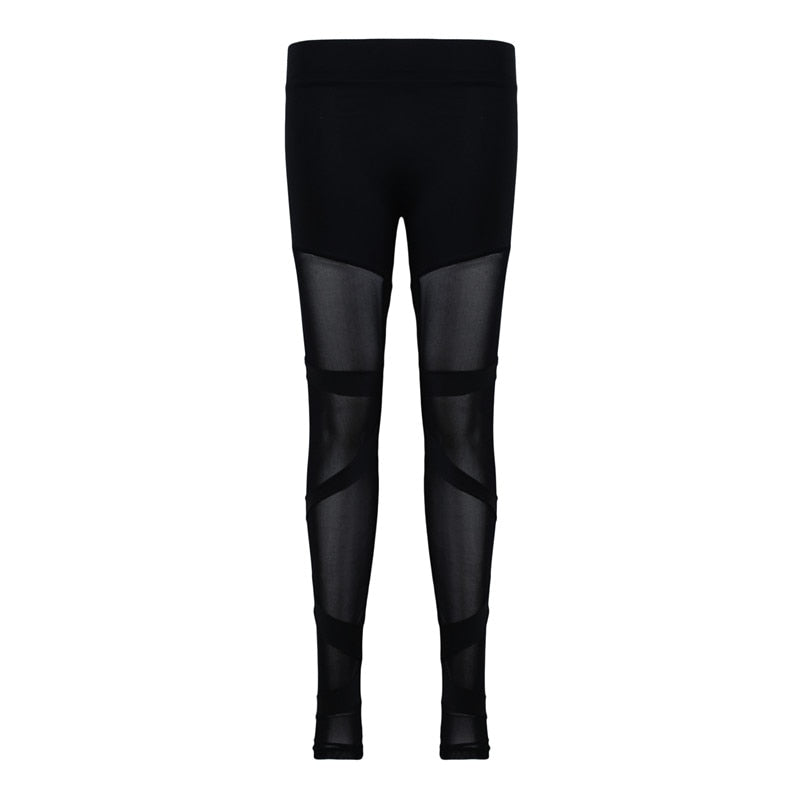 Quick Dry High Waist Mesh Leggings