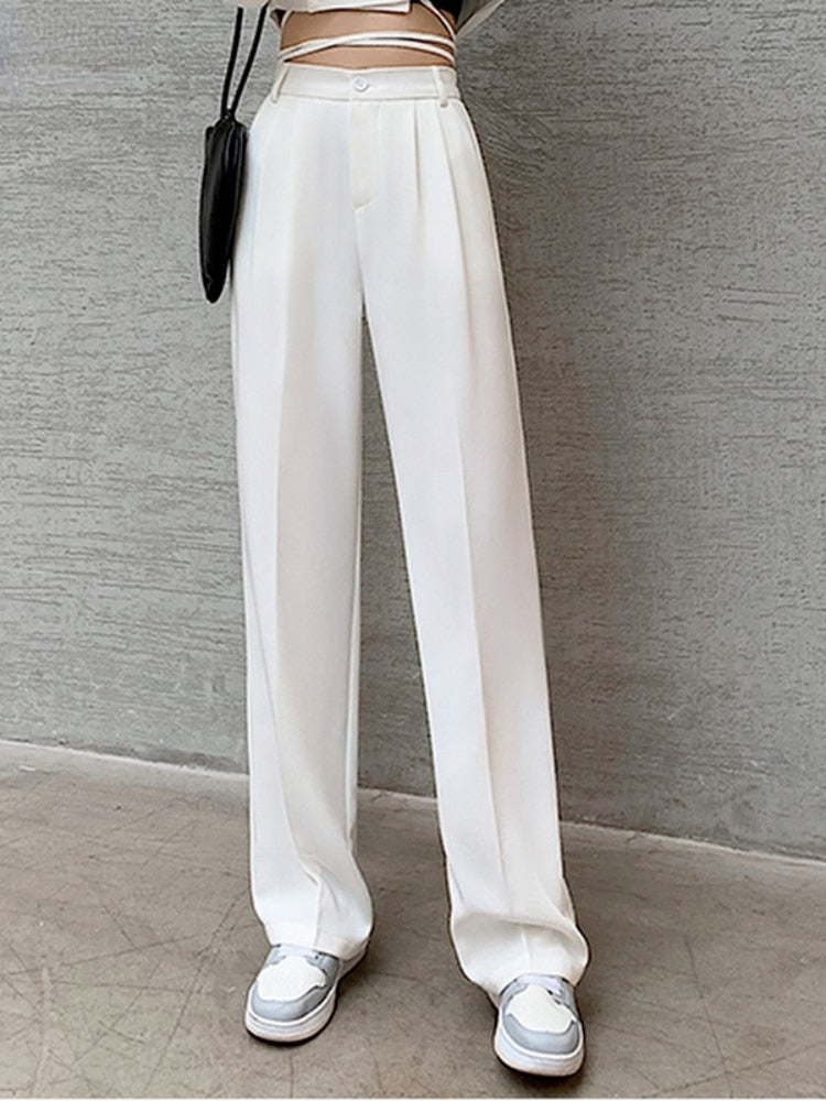 Elegant Wide Leg Pants