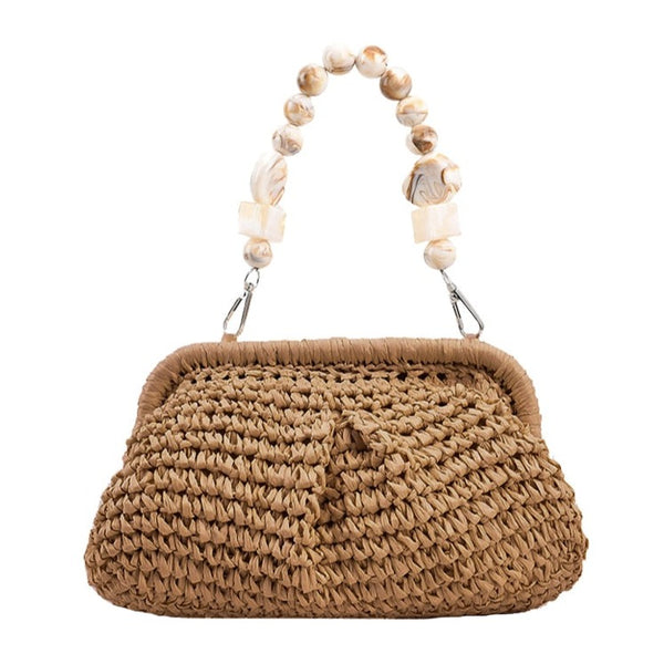 Trendy Straw Weave Shoulder Bag