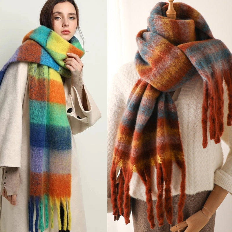 Knitted Cashmere Scarf