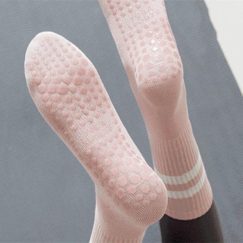 Non-slip Silicone Indoor Fitness Socks