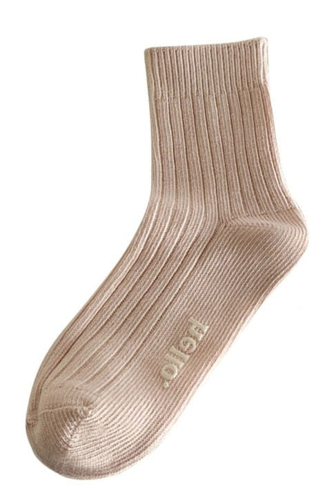 Spring Summer Cotton Socks