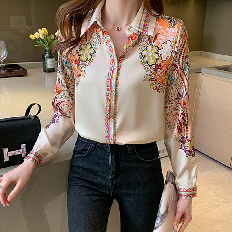 Boho Flower Power Blouse