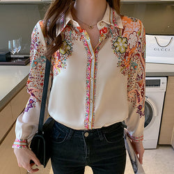 Boho Flower Power Blouse