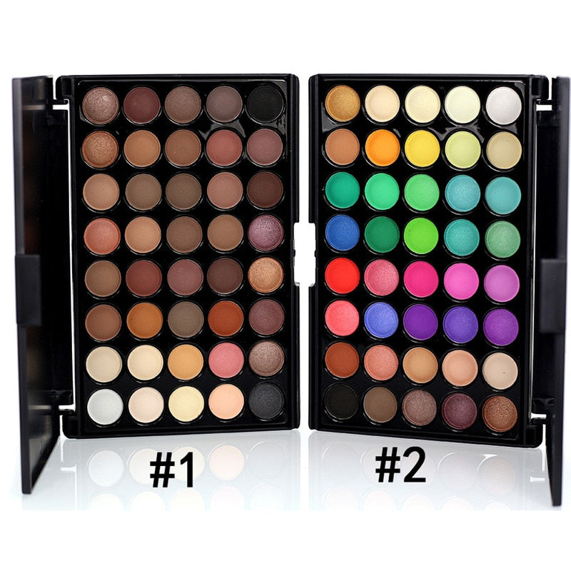 40 Color Glitter & Matte Eye Shadow Palette